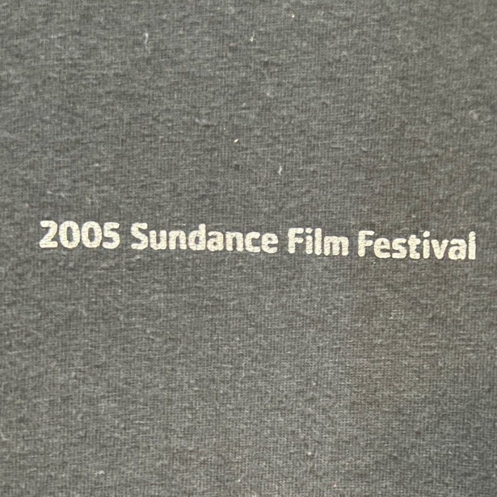 SDI Men's S XL 100% Cotton L/S Crew Neck Vintage Sundance T-Shirt. Black/Silver - Picture 3 of 5